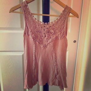 American Rag pink top